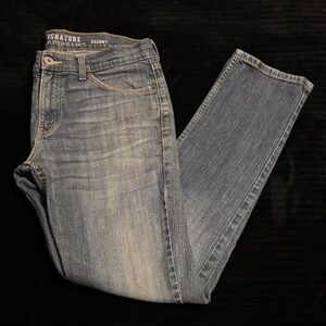 Signature by Levi Strauss Men's Skinny Jeans - Light Blue Wash